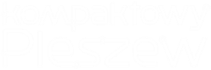 Logotyp Kompaktowy Pleszew - stylizowany napis
